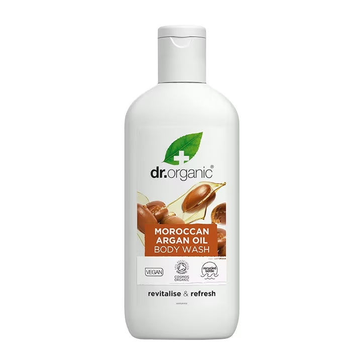 Dr Organic Gel de Baño de Aceite de Argán Marroquí - 250 ml