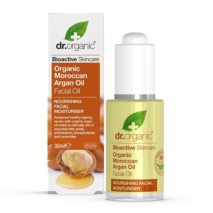 Dr Organic Moroccan Argan Oil Facial Oil - 30ml