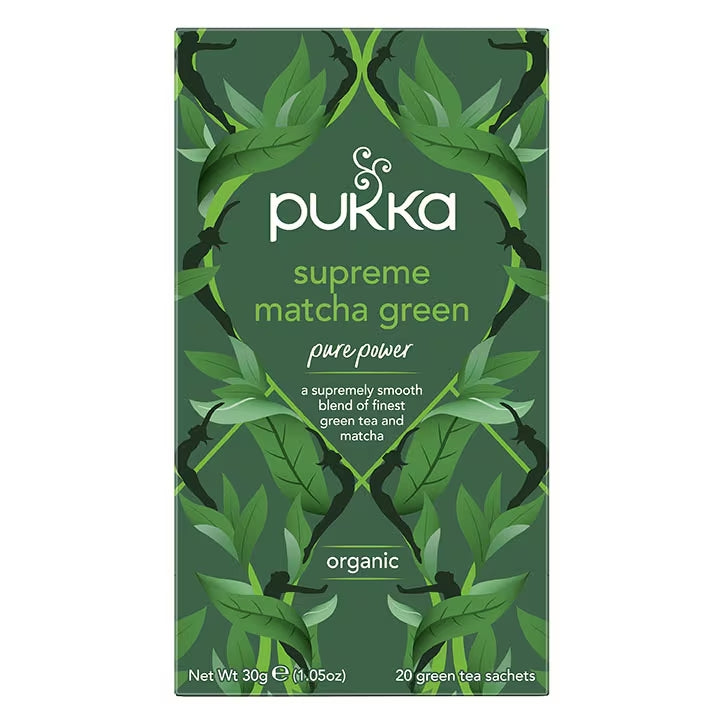 Pukka Organic Green Tea and Matcha Blend - 20 Bags