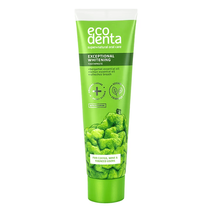 Ecodenta Whitening Toothpaste with Bergamot and Lemon - 100ml