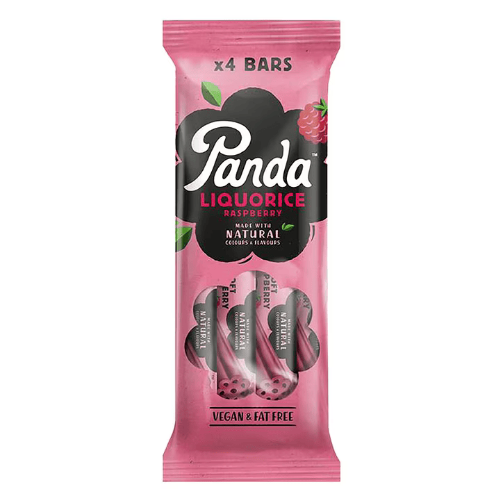 Panda Raspberry Licorice - 4x32g