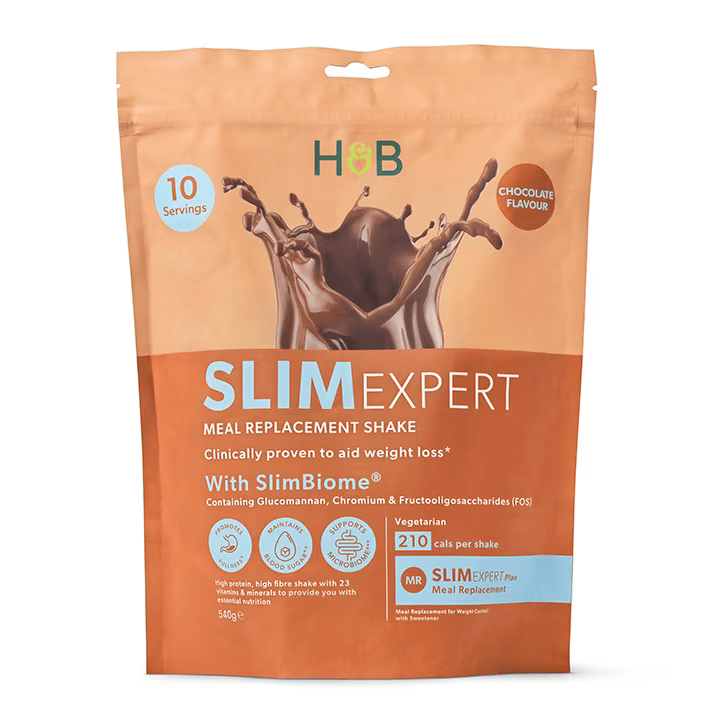 Holland &amp; Barrett SlimExpert Chocolate Flavor Meal Replacement Shake - 540g