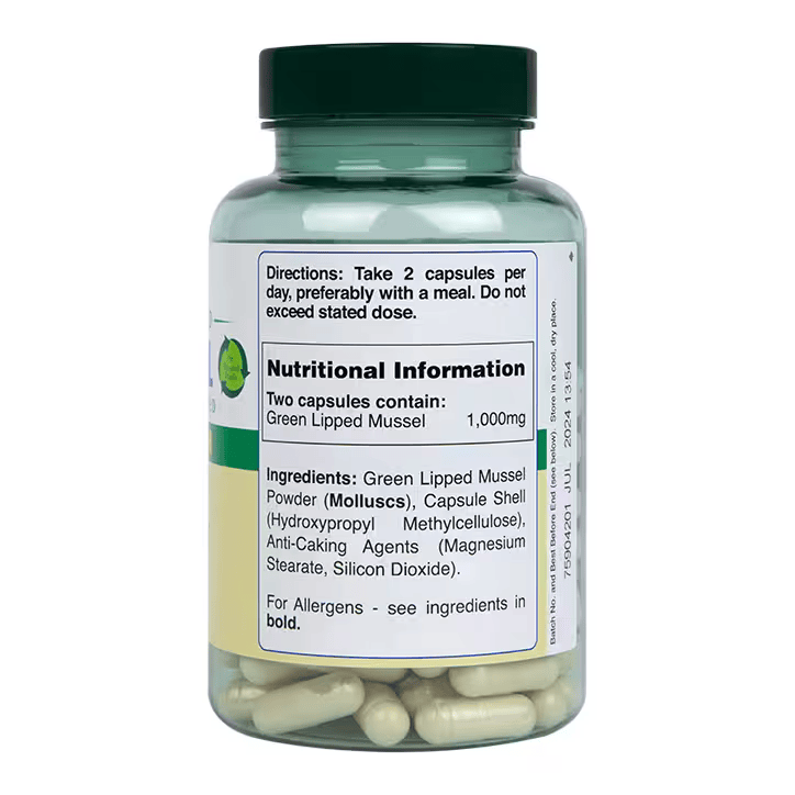 Mejillón de Labios Verdes 1000mg - 120 cápsulas