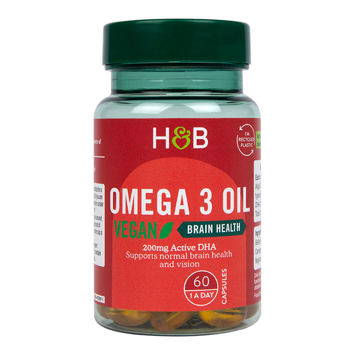 Vegan Omega 3 Oil 500mg - 60 Capsules