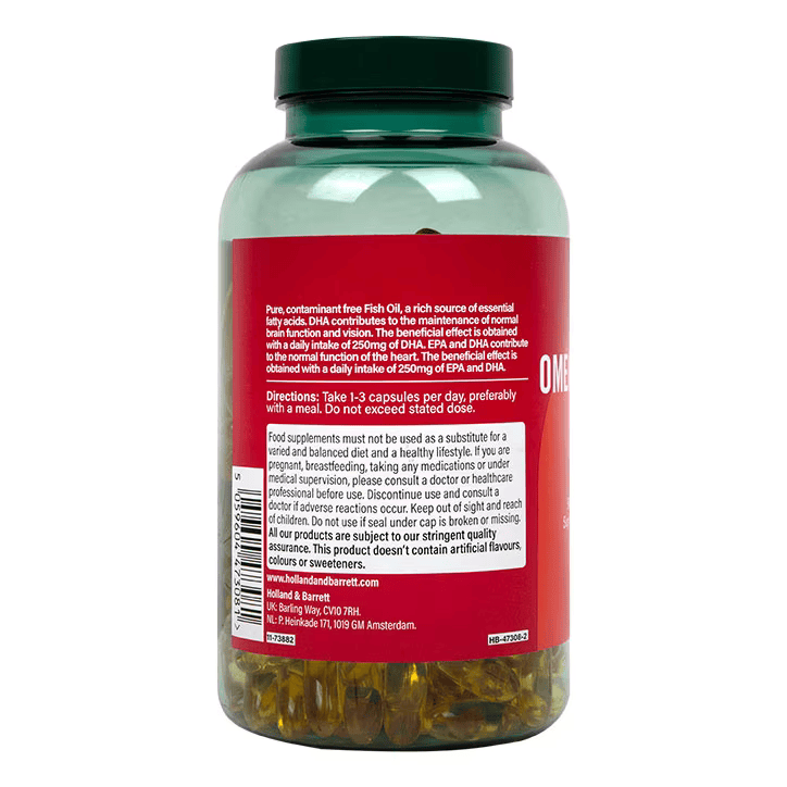 Omega 3 Aceite de Pescado 1000mg - 240 Cápsulas