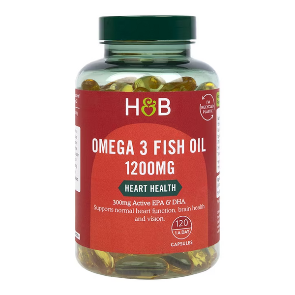 Omega 3 Aceite de Pescado 1200mg - 120 Cápsulas