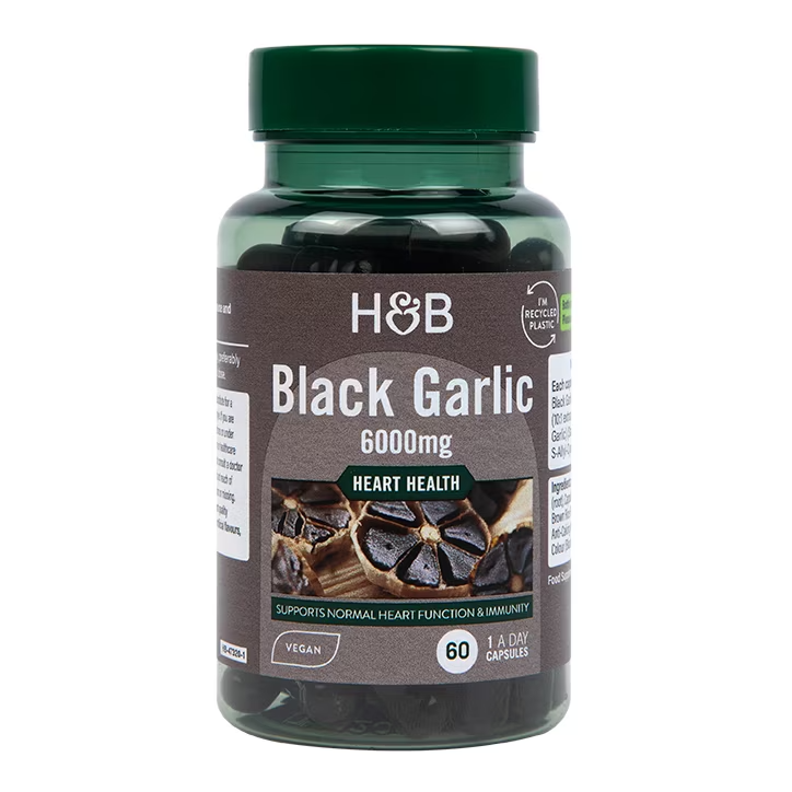 Black Garlic 6000mg - 60 Capsules