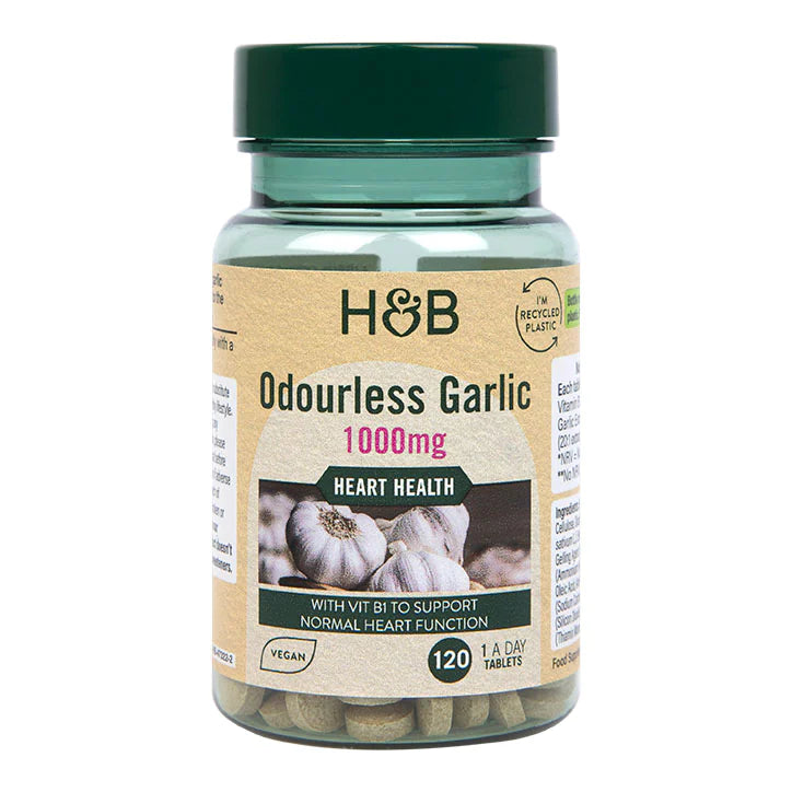 Odorless Garlic 1000mg - 120 Tablets