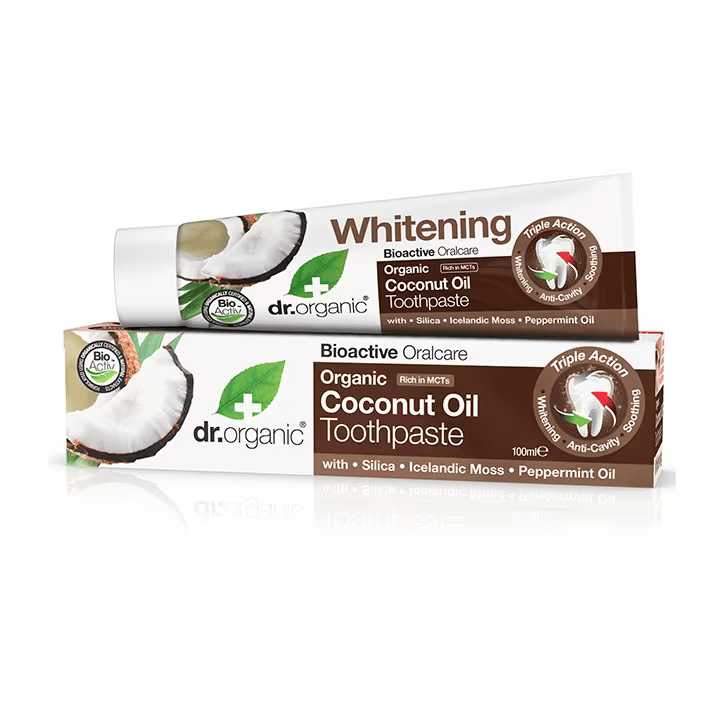 Dr Organic Toothpaste with Coconut Oil - 100ml