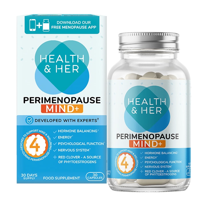 Health &amp; Her Perimenopause Mind+ Multinutrient Supplement - 30 Capsules