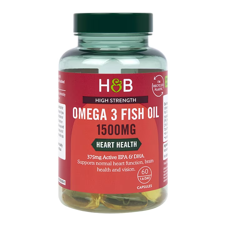 Omega 3 Fish Oil 1500mg - 60 Capsules