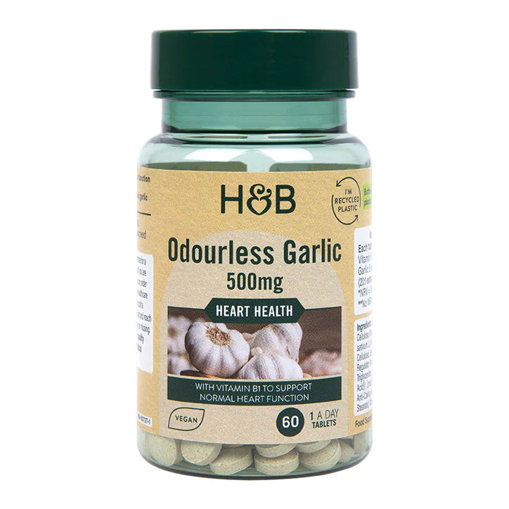 Odorless Garlic 500mg - 60 Tablets