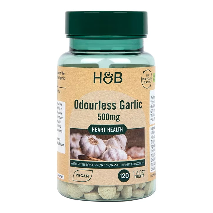 Odorless Garlic 500mg - 120 Tablets