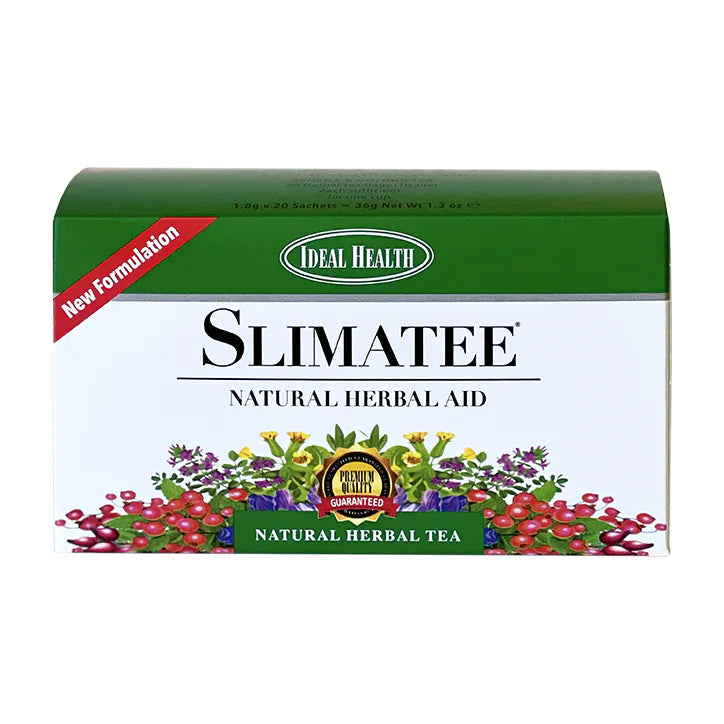 Ideal Health Slimatee Oolong and Green Tea Without Senna - 20 Bags