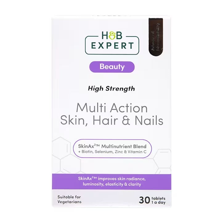 H&amp;B Expert Multi Action Skin, Hair and Nails - 30 Tablets