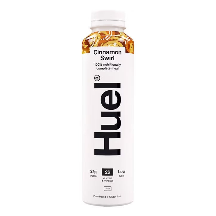 Huel 100% Nutritionally Complete Food Cinnamon Swirl Flavor - 500ml