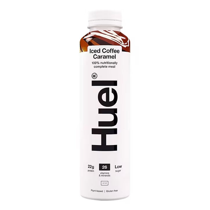 Huel 100% Nutritionally Complete Food Iced Caramel Coffee Flavor - 500ml