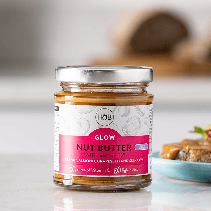 Holland &amp; Barrett Luminous Nut Butter with Benefits - 180g