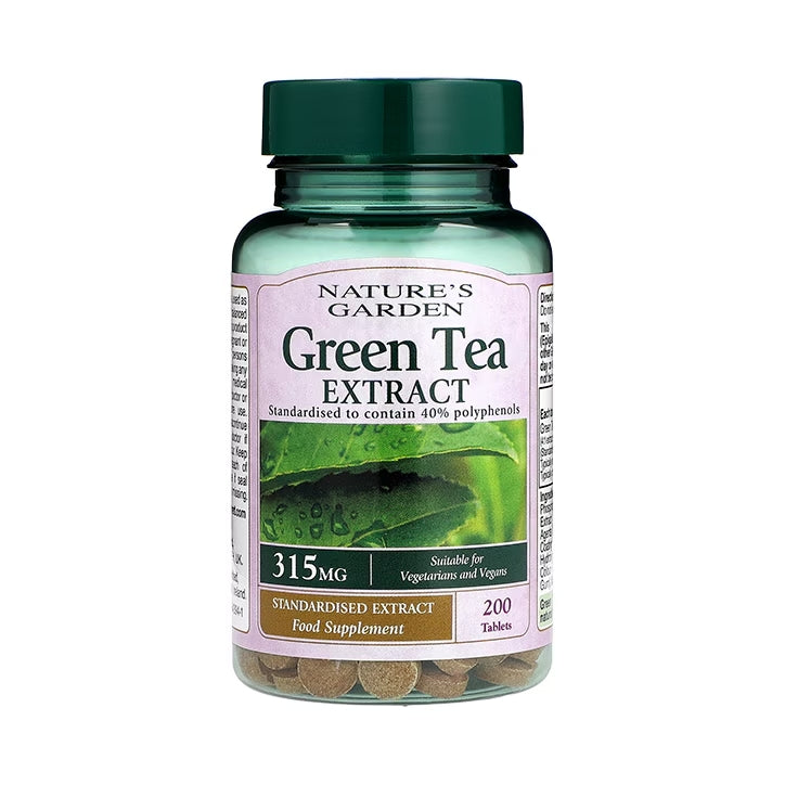 Nature's Garden Green Tea 315mg - 200 Tablets