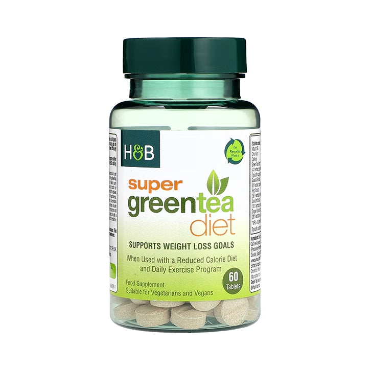 Holland & Barrett Super Té Verde Dieta - 60 comprimidos