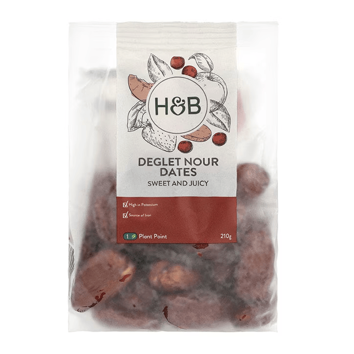 Holland & Barrett Deglet Nour Dátiles - 210g