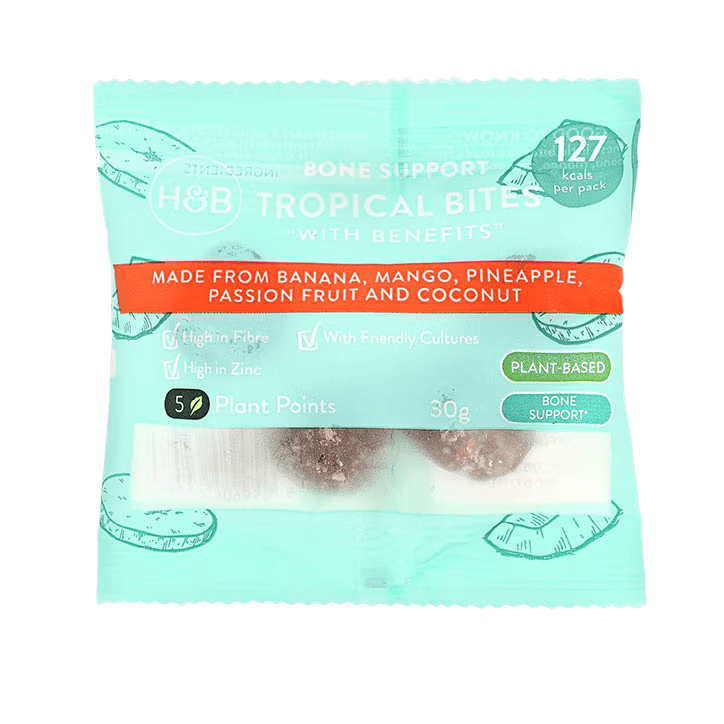 Holland & Barrett Bocaditos Tropicales con Beneficios - 30g