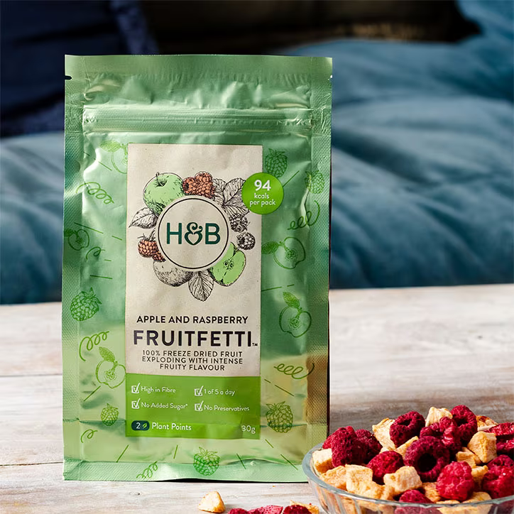 Holland &amp; Barrett Fruitfetti Raspberry and Apple - 30g