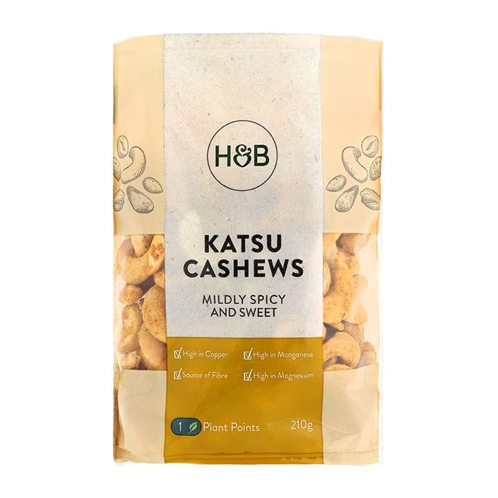 Holland & Barrett Cashews Katsu - 210g