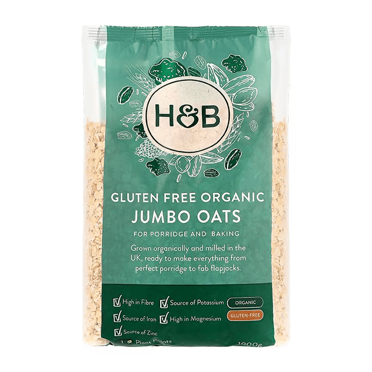 Holland &amp; Barrett Organic Jumbo Oats Gluten Free - 1kg