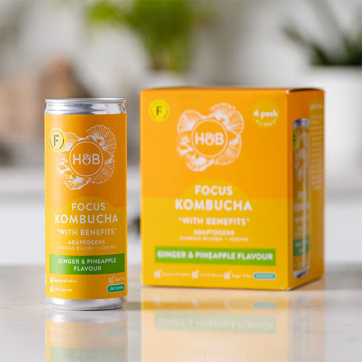 Holland & Barrett Focus Kombucha - 4x250ml