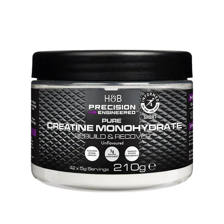 Precision Engineered Pure Creatine Monohydrate Powder - 210g