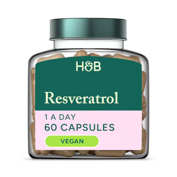 Holland & Barrett Resveratrol 225mg - 60 Cápsulas