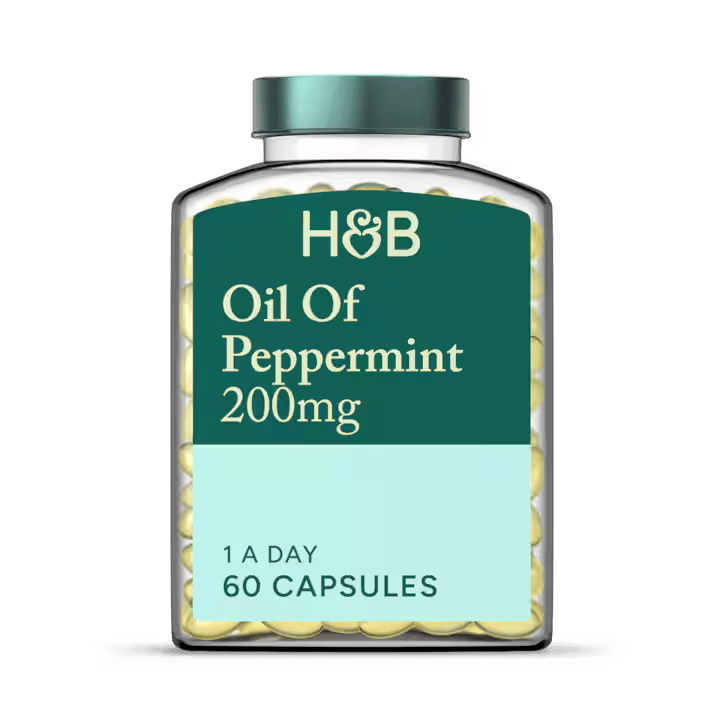 Holland & Barrett Aceite de Menta 200 mg - 60 Cápsulas