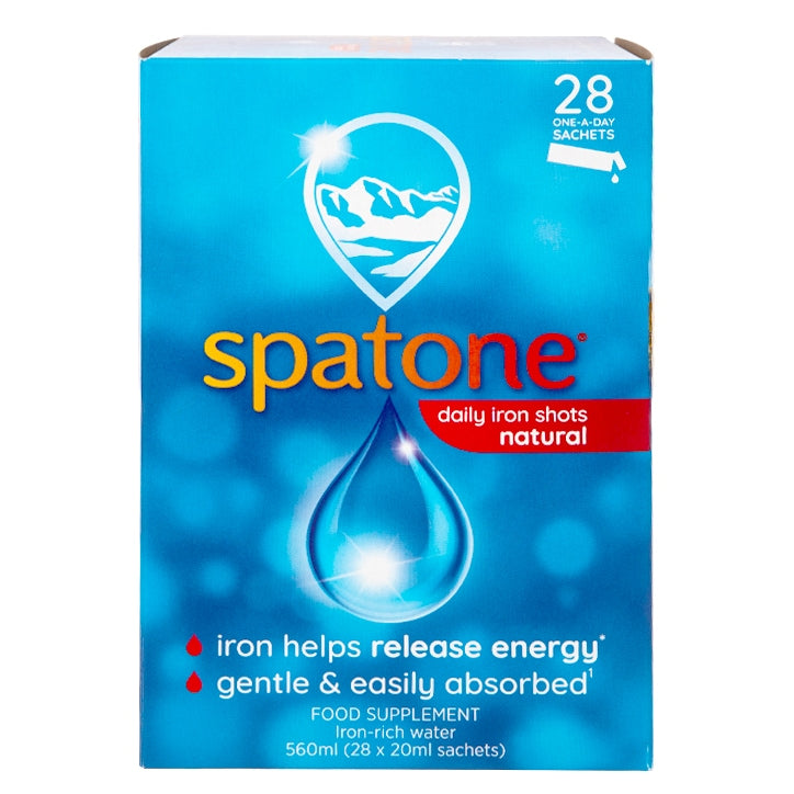 Spatone Natural Liquid Iron Supplement 20ml - 28 Sachets