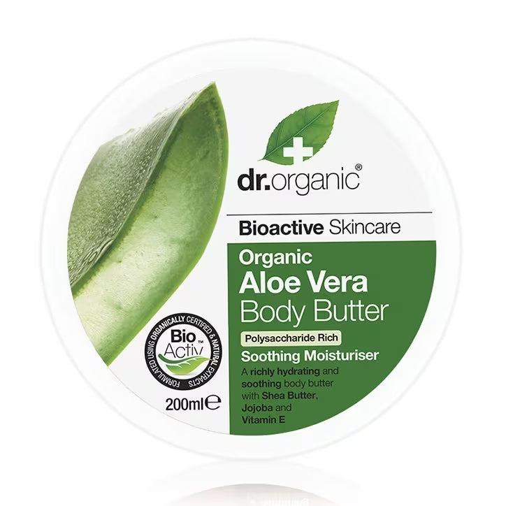 Dr Organic Aloe Vera Body Butter - 200ml