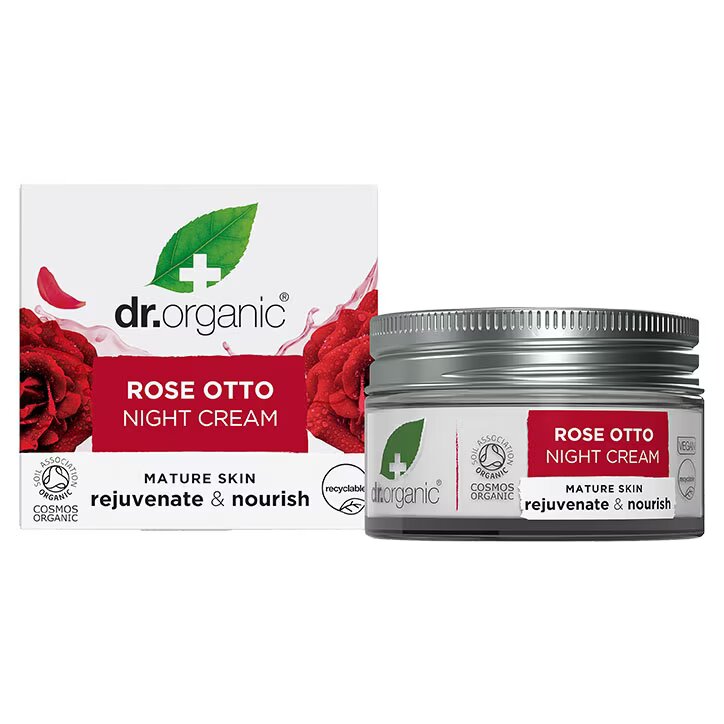 Dr Organic Otto Rose Night Cream - 50ml