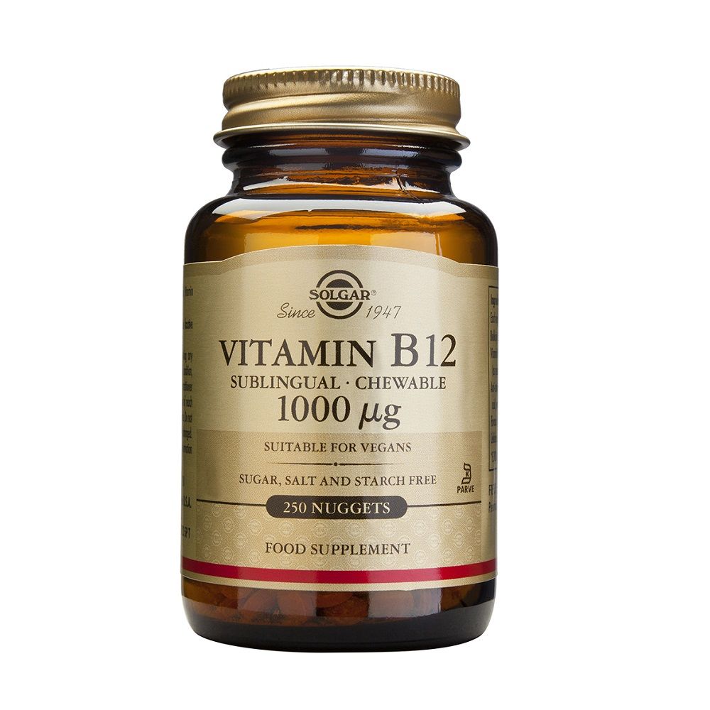 Solgar Vitamin B12 1000µg - Chewable tablets