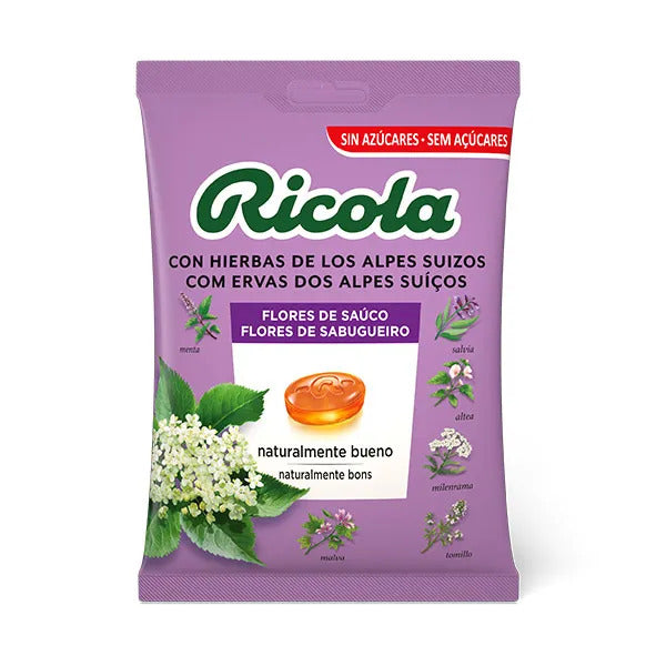 Ricola Swiss Herbal Elderflower Candy - 70g