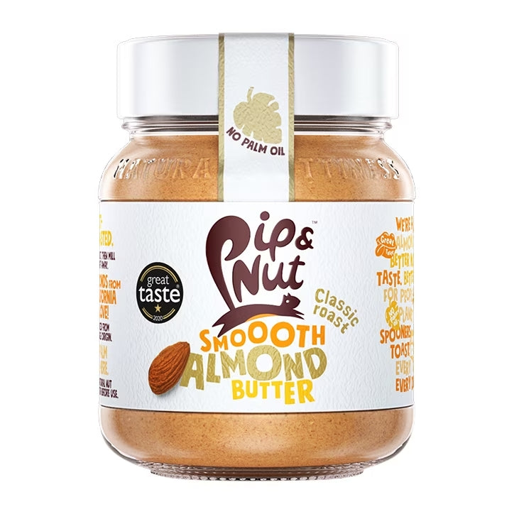 Pip & Nut Smooth Almond Butter - 170g