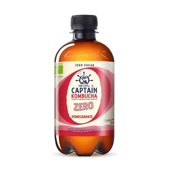 The GUTsy Captain Kombucha Zero Granada - 400ml