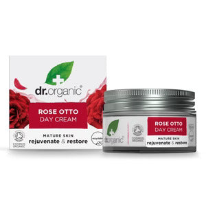 Dr Organic Otton Rose Day Cream - 50ml