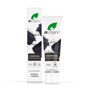 Dr Organic Charcoal Whitening Toothpaste - 100ml