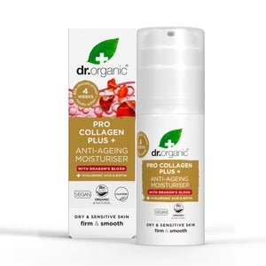 Dr Organic Colágeno Anti-Envejecimiento Hidratante con Sangre de Dragón - 50ml