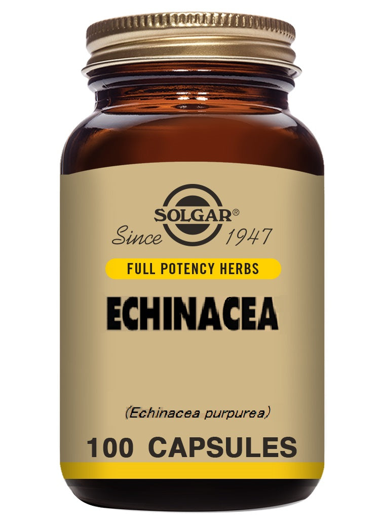 Solgar Echinacea - 100 Vegetable Capsules