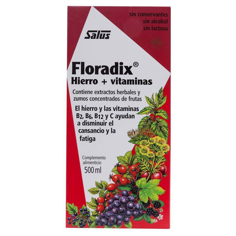 Salus Floradix Iron + Vitamins - 500ml