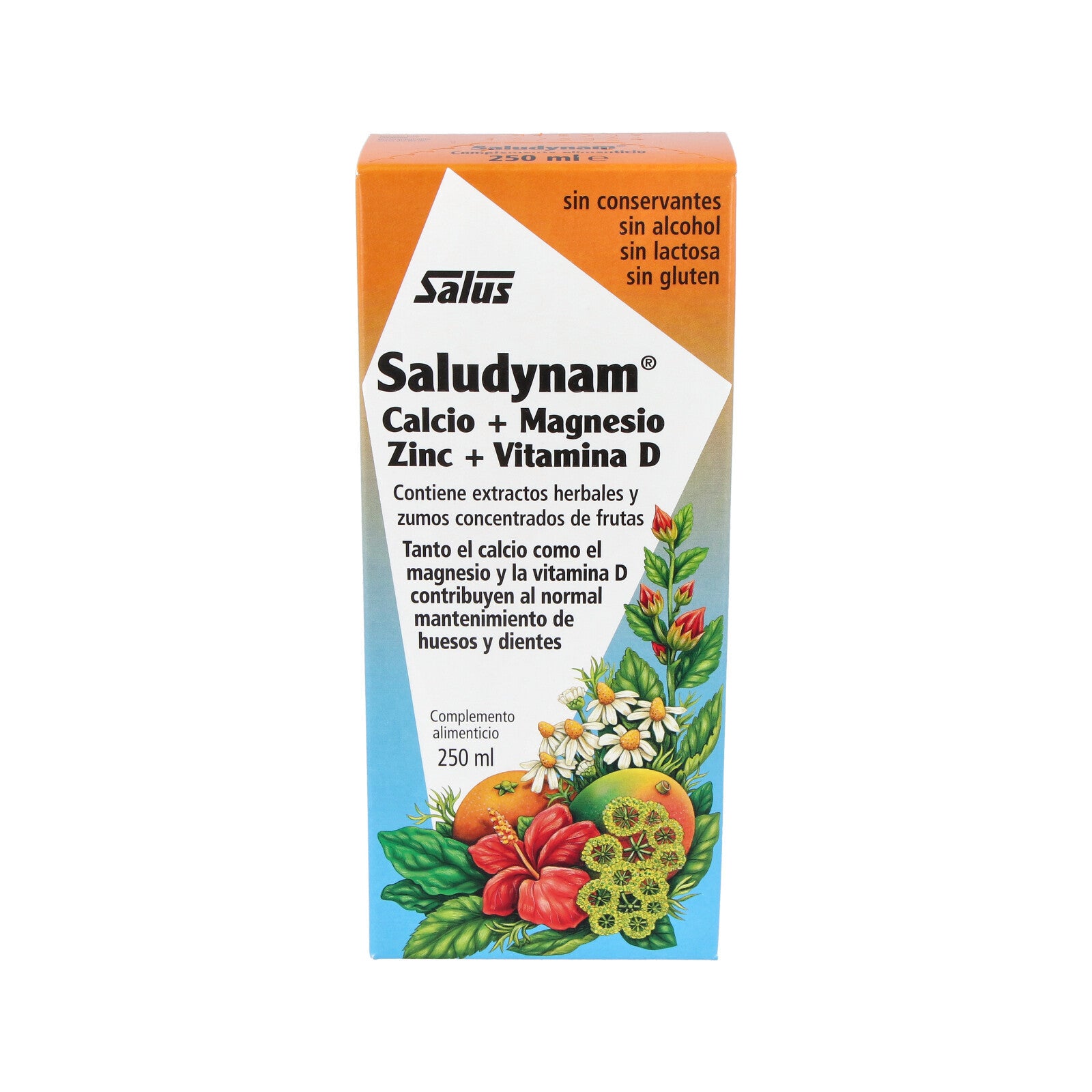 Salus Saludynam Calcium + Magnesium + Zinc + Vitamin D - 250ml