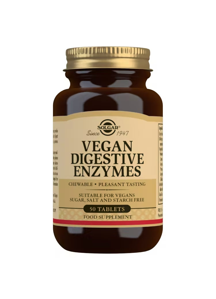 Solgar Vegan Digestive Enzymes - 50 Tablets