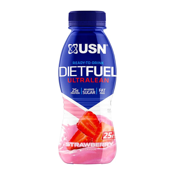 USN Diet Fuel Ultralean Strawberry Flavor - 310ml