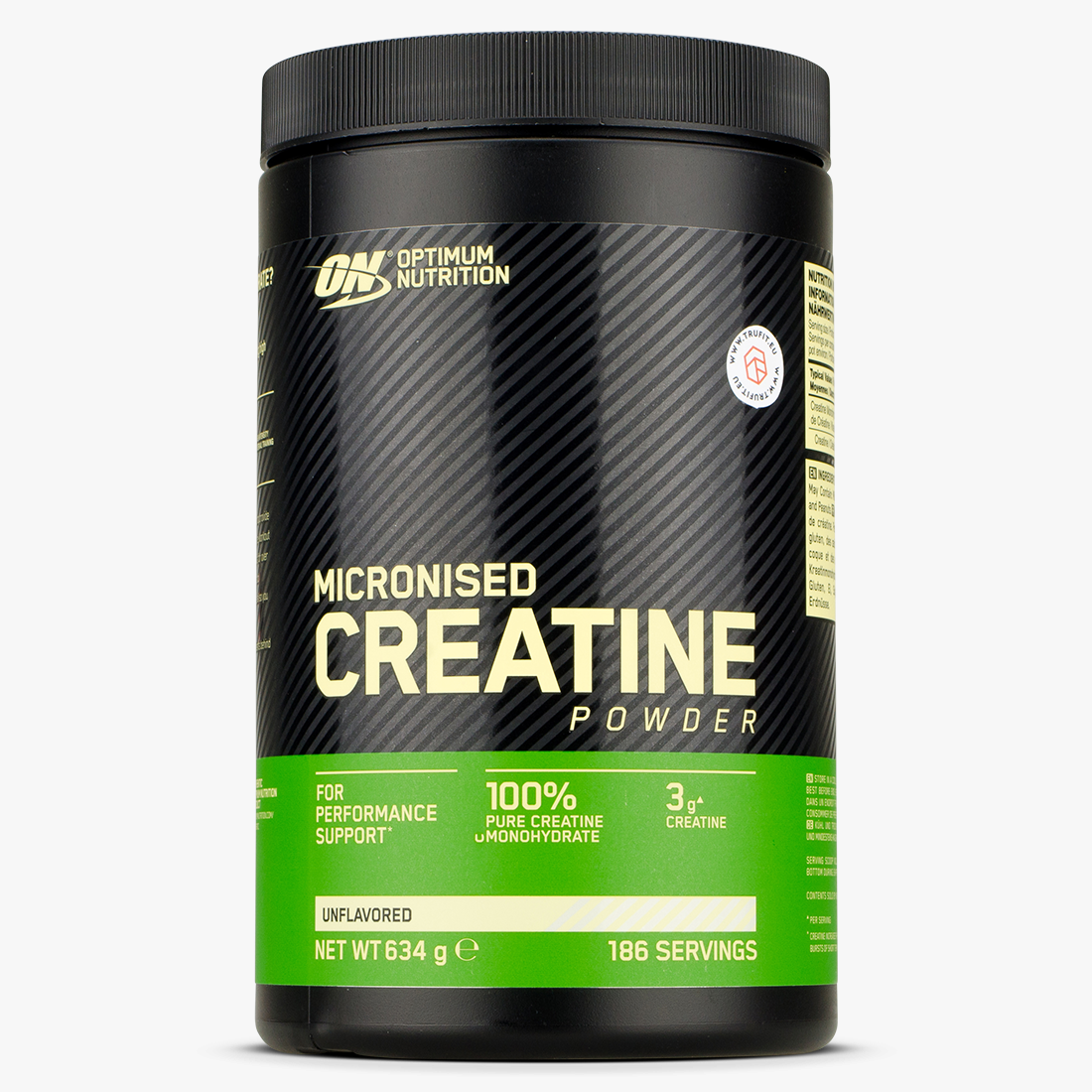 Optimum Nutrition Creatina Micronizada en Polvo Sin Sabor - 634g