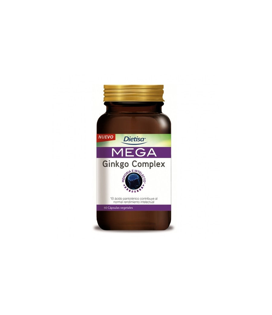 Dietisa Mega Ginkgo Complex - 60 Vegetable Capsules